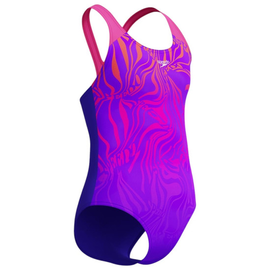 Speedo Παιδικό ολόσωμο μαγιό Girls Digital Placement Splashback Speedo Παιδικό ολόσωμο μαγιό Girls Digital Placement Splashback